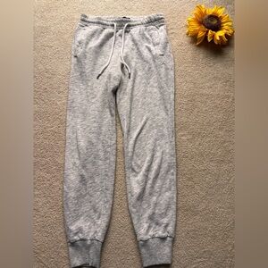 Hollister Gray Jogger Sweatpants Drawstring Logo Lounge Pants XS